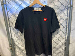 PLAY comme des garons HEART LOGO tee BLACK プレイ コムデギャルソン ハートロゴTシャツ ブラック サイズL AZ-T108