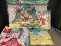 初音ミク　タオルフェス！　A賞大熊まいver. C賞1種　D賞2種　E賞3種　LG賞　まとめ売りセット_画像1