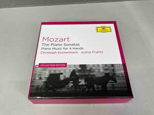 ② CD Mozart: Piano Sonatas piano music for 4 hands Christoph Eschenbach Justus Frantz モーツァルト ピアノソナタ 連弾曲 8CD