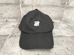 UNDEFEATED アンディフィーテッド キャップ ナイロン ブラック 店舗受取可