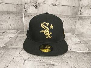 NEW ERA ニューエラ 59FIFTY キャップ メッシュ ALL STAR GAME 2022 WHITE SOX サイズ7 1/4 ブラック 店舗受取可