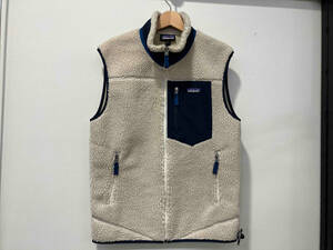 Patagonia RETRO-X VEST フリースベスト M ベージュ ネイビー STY23048FA17 ポリエステル レトロX パタゴニア