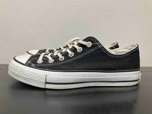 CONVERSE ALL STAR MADE IN JAPAN スニーカー 6 1/2 24.5cm 8UH01 ブラック キャンバス コンバース オールスター 日本製