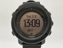 箱付【SUUNTO】スント トラバース アルファ ステルス SS022469000 充電式 腕時計 ブラック 店舗受取可_画像1