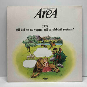 LP AREA アレア 1978:GLI DEI SE NE VANNO, GLI ARRABBIATI RESTANO! ASC20063の画像1