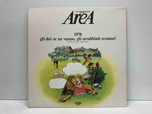 LP AREA アレア 1978:GLI DEI SE NE VANNO, GLI ARRABBIATI RESTANO! ASC20063