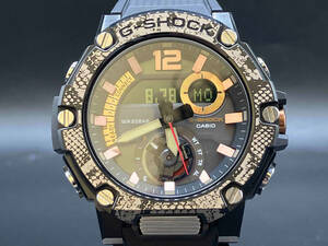 【即決・美品】CASIO カシオ G-SHOCK GST-B300WLP-1AJR G-STEEL WILDLIFE PROMISINGモデル タフソーラー Bluetooth ワイルドライフ