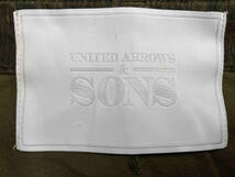 UNITED ARROWS ＆ SONS／ハーフパンツ／綿パン／5519-211-0079／ミリタリー／サイズL_画像3