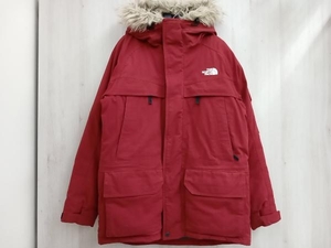 THE NORTH FACE ダウンジャケット レッド MCMURDO PARKA ND91310 ダウン Mサイズ 赤