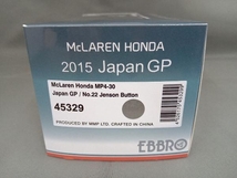 EBBRO 1/43 McLaren Honda MP4-30 Japan GP No.22 Jenson Button エブロ マクラーレン ホンダ_画像2