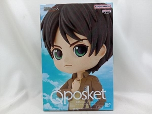 未開封品 バンプレスト エレン・イェーガー A(左手:後ろ) 進撃の巨人 Q posket -エレン・イェーガー- vol.2 進撃の巨人/Q posket