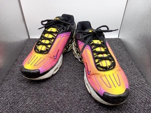 NIKE AIR MAX PLUS ナイキ エアマックスプラス TUNED AIR スニーカー CJ9684-003 約26cm グラデーション オレンジ系 イエロー