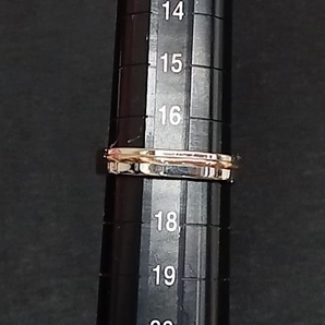 NINA RICCI ニナリッチ Pt900 プラチナ K18 イエローゴールド ＃17 総重量6.6g ブランドアクセサリー 指輪 リングの画像7