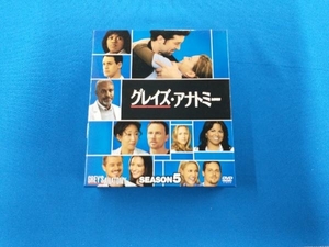 DVD グレイズ・アナトミー シーズン5 コンパクト BOX