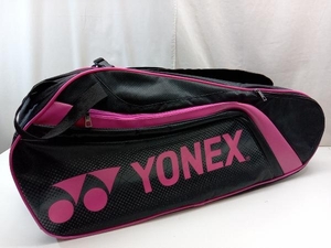 YONEX Yonex tennis / badminton racket bag black × pink 