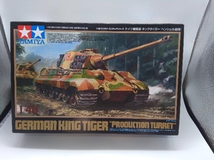 プラモデル タミヤ ドイツ重戦車 キングタイガー(ヘンシェル砲塔) 1/48 ミリタリーミニチュアシリーズ No.36 [32536]