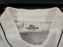 LACOSTE ラコステ ポロシャツ LACOSTE 半袖ポロシャツ サイズ3　ホワイト 店舗受取可_画像4