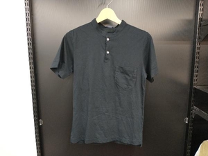 junhashimoto ジュンハシモト STAND HENLEY T 1101710007 半袖シャツ　サイズ2 ブラック 店舗受取可