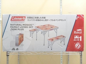  present condition goods Coleman Coleman natural mo The ik Family living set Mini plus Model2000026758 table / chair 