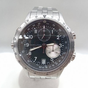 【HAMILTON】H776121 腕時計 クォーツ 10BAR サファイアガラス メンズ 中古の画像1