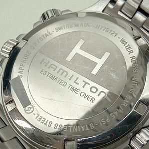 【HAMILTON】H776121 腕時計 クォーツ 10BAR サファイアガラス メンズ 中古の画像3