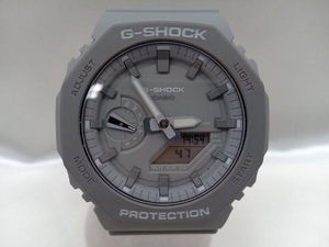 【CASIO G-SHOCK】腕時計 GA-2110ET 8AJF クォーツ 20BAR メンズ グレー 中古