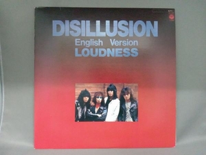 [LP盤] LOUDNESS DISILLUSION English Version