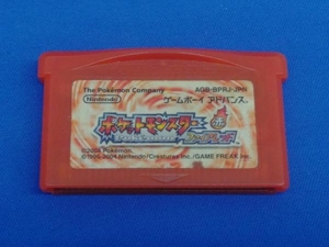 【ワイヤレスアダプタなし】ポケットモンスター ファイアレッド(再販)