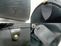 LOUIS VUITTON エピ キーポル50 VI991 ボストンバッグ ブラック ルイ・ヴィトン_画像6