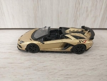 MINI GT 1/64 ランボルギーニ アヴェンタドール SVJ ロードスター Oro Elios_画像4