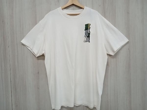 【美品タグ付き】MONCLER モンクレール 8C00026 M2326 ホワイト 半袖 Tシャツ XXL ロゴ プリント