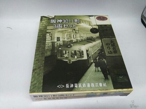 箱に傷みあり。 Ｎゲージ TOMYTEC 阪神 3011形 3両セット(車番・方向幕シール付き) 阪神電気鉄道 鉄道コレクション トミーテック