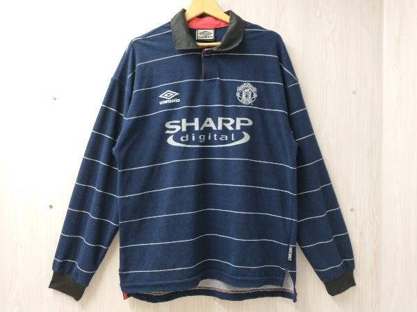 古着 umbro マンチェスターユナイテッド sharp ゲームシャツ 90´s-