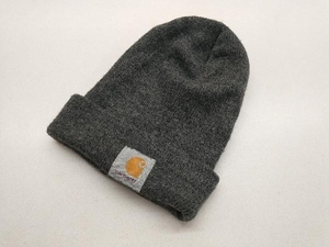 Carhartt カーハート A18CLH／MADE IN USA製 ニット帽 グレー 店舗受取可