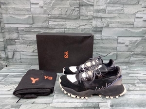 Y-3/ワイスリー/ヨウジヤマモト/スニーカー/Y-3KYOI TRAIL/EF7394/ラビラック/レザー/黒/メンズ/26cm