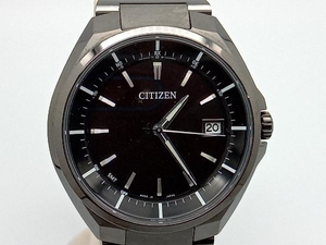 Citizen Watch Atessa H128-R007971 Радио Солнечный ремень CB3015-53E приблизительно 21,5 см с черным ящиком / ручным (QR-код)