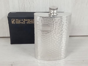 W＆JA 　バクスター　リミテッド　ピューターフラスコ　8oz　200ml