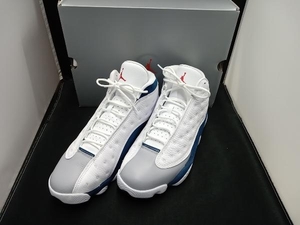 AIR JORDAN 13 "FRENCH BLUE" 414571-164 （ホワイト/フレンチブルー/ライトスチールグレー/ファイヤーレッド）