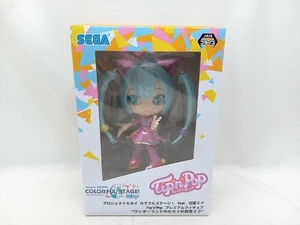 未開封品 ワンダーランドのセカイの初音ミク (瞳:ブルー) Tip'n'Pop プレミアムフィギュア プロジェクトセカイ カラフルステージ!