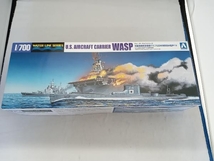 プラモデル/ アオシマ 米国海軍 航空母艦 WASP ワスプ &日本海軍潜水艦 伊19 1/700 ウォーターライン_画像1