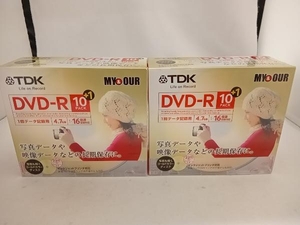  unopened DVD-R(10PACK 4.7GB)2 piece set 