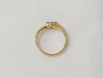 K18 750 ゴールド カラーストーン0.79ct ダイヤ0.02ct リング 指輪 3.4g #10_画像5