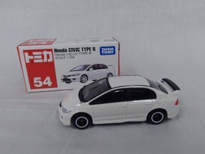 トミカ No.54 Honda シビック TYPE R 赤箱 ロゴ白字 中国製 タカラトミー