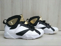 NIKE ナイキ AIR JORDAN 7 RETRO CC エアジョーダン 7 レトロ 725093-140 スニーカー ホワイト/ブラック メンズ 27cm_画像3