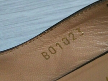 LOUIS VUITTON ルイヴィトン BO1023 パンプス バックストラップ ブラウン系 レディース サイズ38 ブランド靴_画像6