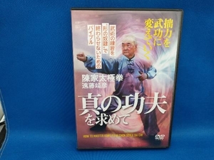 真の功夫を求めて 陳家太極拳 遠藤靖彦／遠藤靖彦