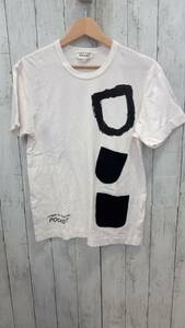 COMME des GARCONS Tシャツ/ロンT コム デ ギャルソン T POCKET ポケット 日本製 コットン 半袖Tシャツ ホワイトM