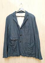 ENGINEERED GARMENTS/エンジニアドガーメンツ/テーラードジャケット/14SS Truman Jacket CL Cloth/ブルー系/Mサイズ_画像1