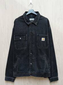 Carhartt WIP/カーハートダブリューアイピー/Gジャン(デニムジャケット)/SALEDO JACKET/I031925/ブラック系/XXLサイズ