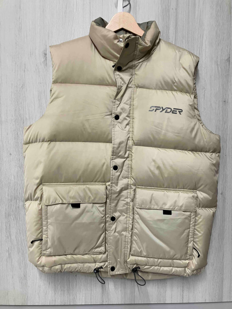SPYDER /スパイダー/ベージュ 700 /ダウンベスト/サイズL